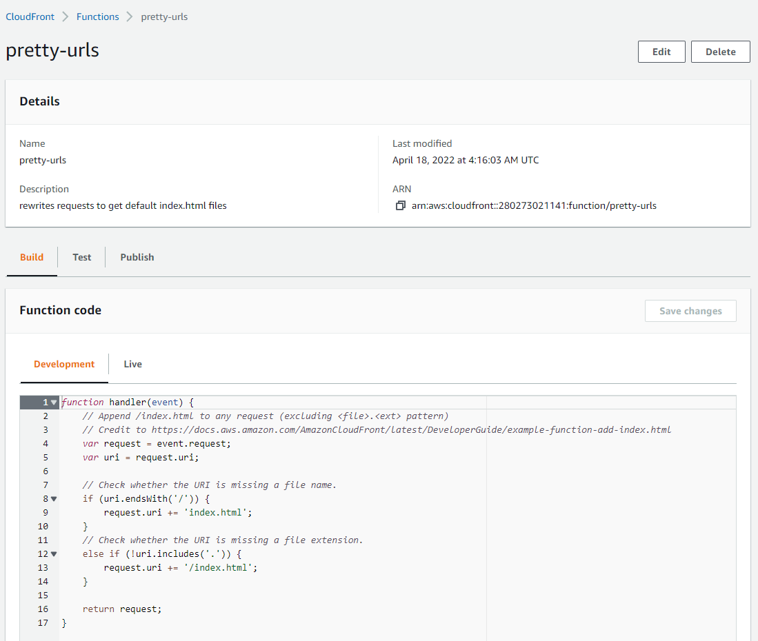 Replacing Lambda@Edge with CloudFront Functions